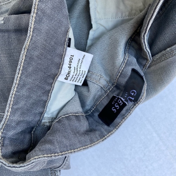 New GUESS Skinny Stitched Moto Men's Jeans SZ 32 - Picture 4 of 8